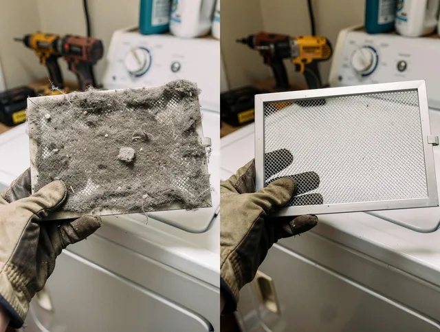 Professional lint trap cleaning by Pine Hills Dryer Vent Cleaning in Pine Hills
