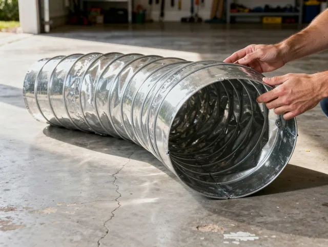 Pine Hills Dryer Vent Cleaning specialist using advanced equipment for thorough duct cleaning in Pine Hills