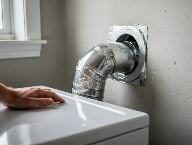 Pine Hills Dryer Vent Cleaning expert performing professional dryer vent repair and installation in Pine Hills