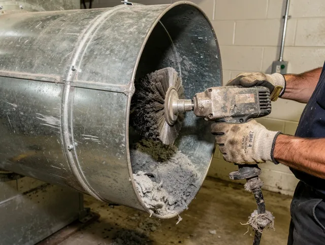 Industrial-grade dryer vent cleaning by Pine Hills Dryer Vent Cleaning in Pine Hills