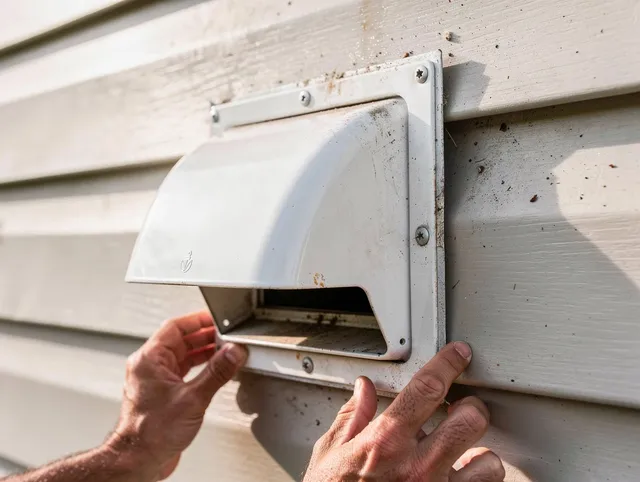 Pine Hills Dryer Vent Cleaning technician delivering thorough residential dryer vent cleaning service in Pine Hills
